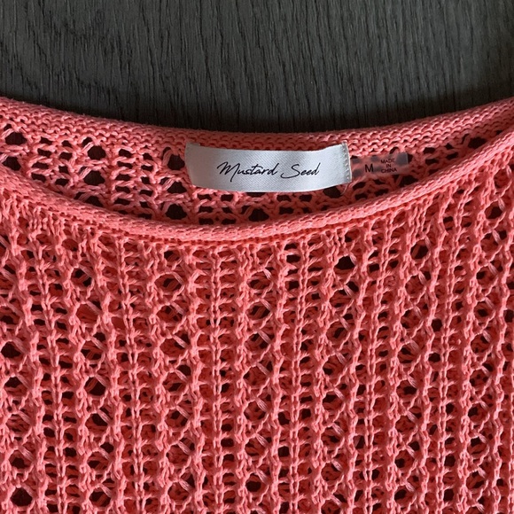 Mustard Seed Cropped Sweater - Picture 2 of 4